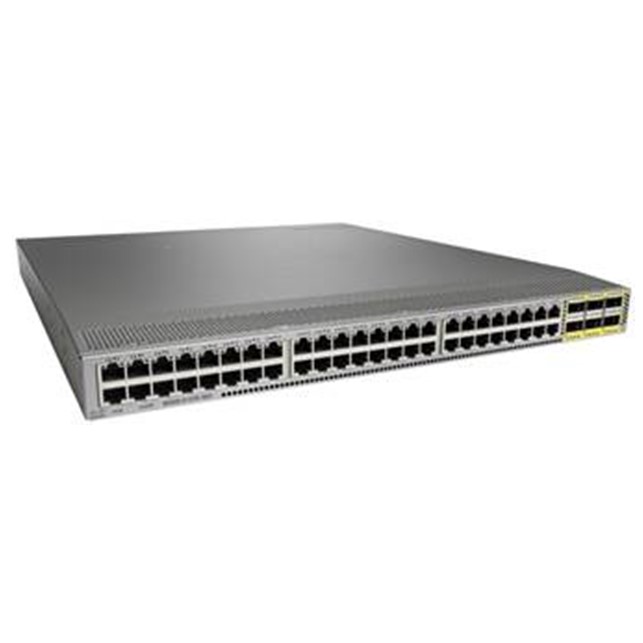 Cisco Nexus 3172TQ Switch, 32 10GBase-T RJ-45 and 6 QSFP+ ports (N3K-C3172TQ-32T)