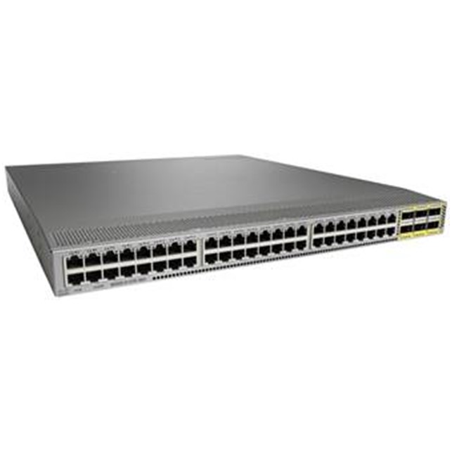 Cisco Nexus 3172TQ, 48 10GBase-T RJ-45 and 6 QSFP+ ports (N3K-C3172TQ-10GT)