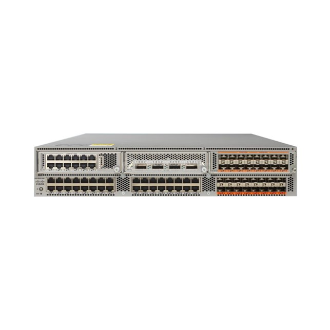 Cisco Nexus 5596T Chassis, 2RU, with 2PS/4Fans, 32x10GT/16xSFP+ Fixed Ports (N5K-C5596T-FA)