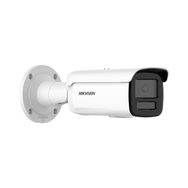 HikVision 8 MP Smart Hybrid Light with ColorVu Fixed Bullet Network Camera (DS-2CD2T87G2H-LI)