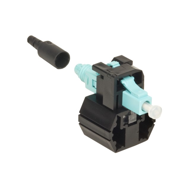 Commscope LazrSPEED® Fiber Qwik II-LC Connector™, field installable, aqua (760117887)