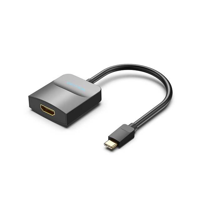 Vention Type-C to HDMI Adapter 0.15M Black ABS Type (TDCBB)
