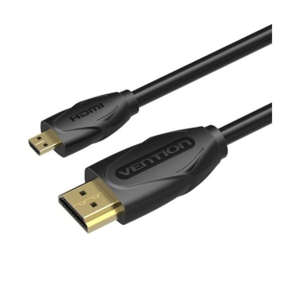 Vention Micro HDMI Cable 1.5M Black (VAA-D03-B150)