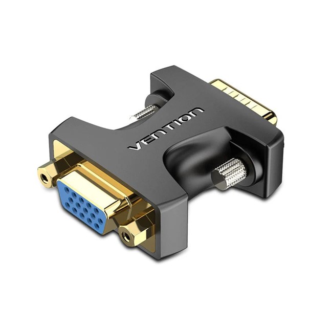 Vention VGA Male to Female Adapter Black (DDFB0)