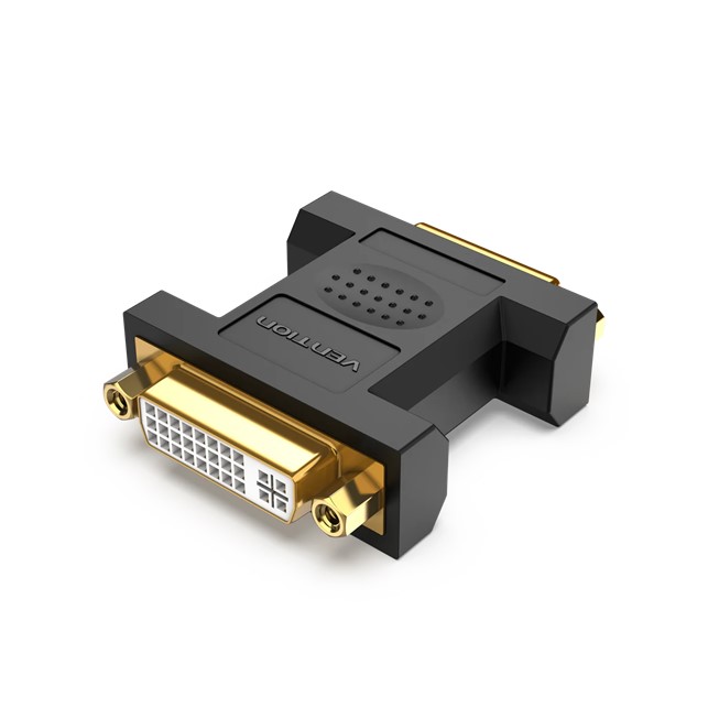 Vention DVI Female to Female Adapter（24+5）Black (ECEB0)