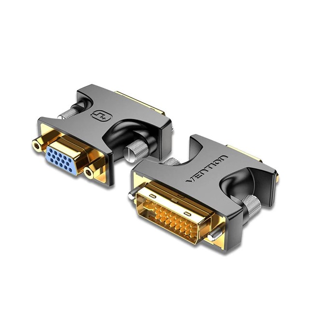 Vention DVI Male to VGA Female Adapter Black (ECFB0)