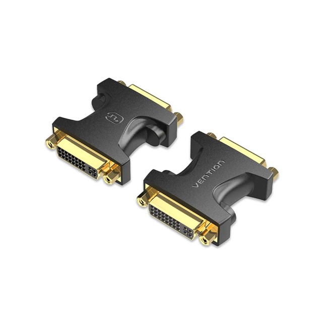 Vention DVI (24+5) Female to Female Adapter Black (ECHB0)