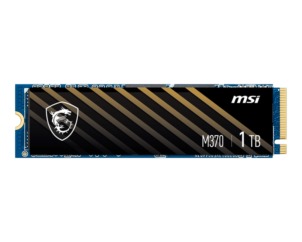 1024 MSI SPATIUM M370 M.2 PCIe 3.0 NVMe 128GB - Gambar 1