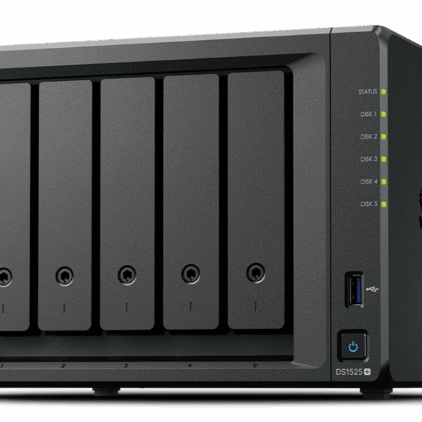 Synology Disk Station 5-bay 2.2 GHz 8GB RAM (DS1525+)