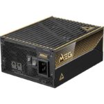 MSI MEG AI1600T 1600Watt PCIE 5.1 80 Plus Titanium ATX3.1 Full Modular Power Supply