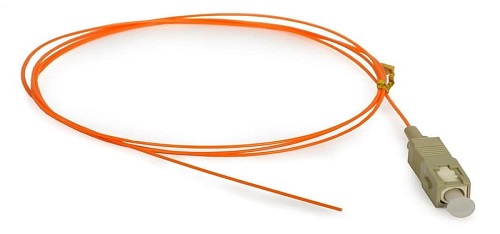 NVL-PTMM1-SC-01 Pigtail SC Simplex Multimode 50/125um, 2 meter (LSZH) - Gambar 1