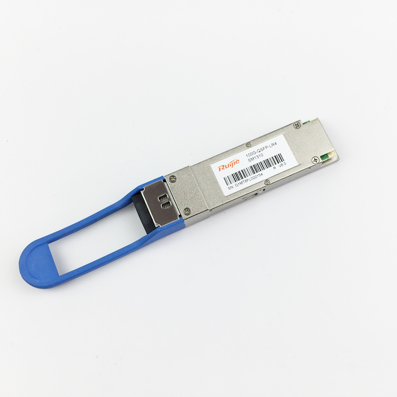 100G-QSFP-LR4-SM1310 Ruijie Optical Transceiver 100G-QSFP-LR4-SM1310 QSFP28 10km - Gambar 1