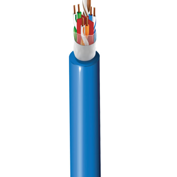 Belden 10GA24 CAT 6A 4PR x 23AWG U/UTP, Solid Bare Copper Conductors, PE Insulation, LSZH Jacket, Indoor