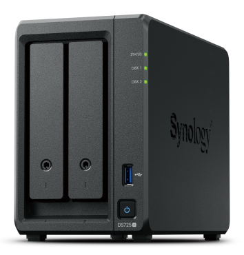 Synology Disk Station 2-bay 2.6 GHz 4GB RAM (DS725+)