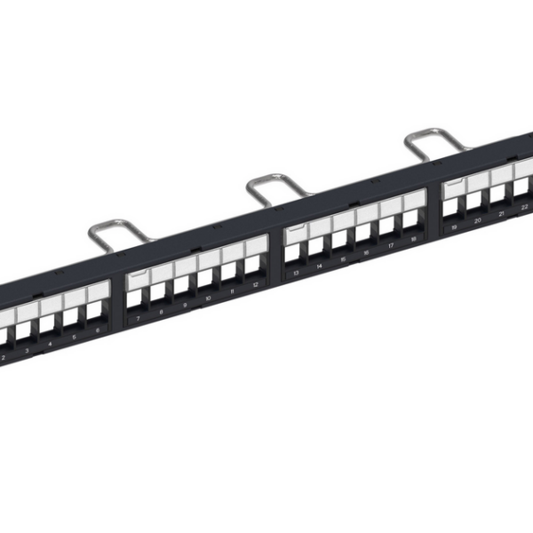 Commscope Patch Panel 48 Port Cat6 2U + 24x Modular Jack UTP Cat6 (1 Set)
