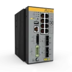 Allied Telesis  AT-IE360-12GHX-980 8x 10/100/1000T, 2x 100/1000X SFP, 2x 1G/10G SFP+, Industrial Ethernet, Layer 3 Switch, PoE++ Support (TAA compliant) ( AT-IE360-12GHX-980)