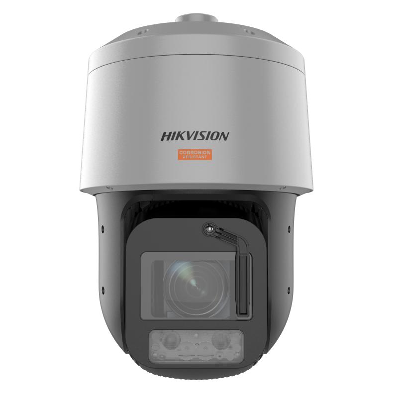 防腐蚀球1-有雨刷-正面 HikVision Polymer 4MP 42X Anti-corrosion PTZ (DS-2DT8C442MXG-ELWT) - Gambar 1