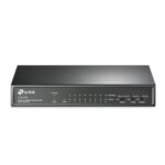 Omada 9-Port 10/100Mbps Desktop Switch with 8-Port PoE+ (TL-SF1009P)