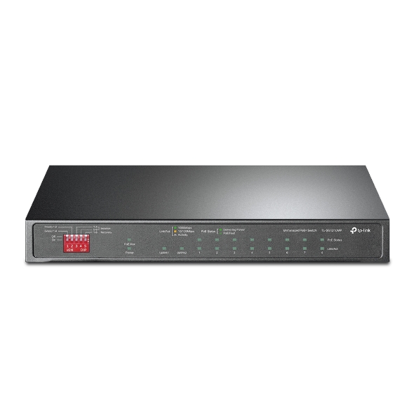 Omada 10-Port Gigabit Desktop Switch with 8-Port PoE+ (TL-SG1210MP)