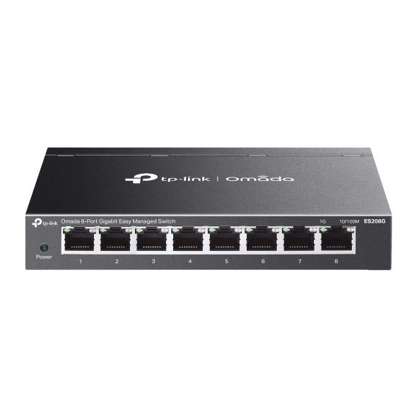 Omada 8-Port Gigabit Easy Managed Switch (ES208G)