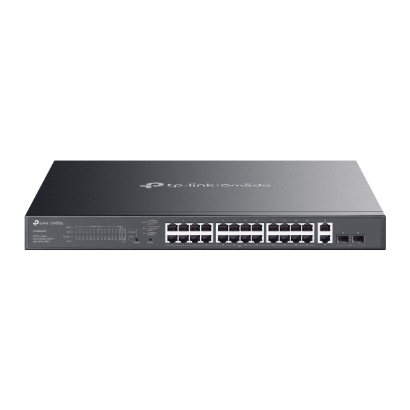 Omada 28-Port Gigabit Easy Managed Switch with 24-Port PoE+ (ES228GMP)