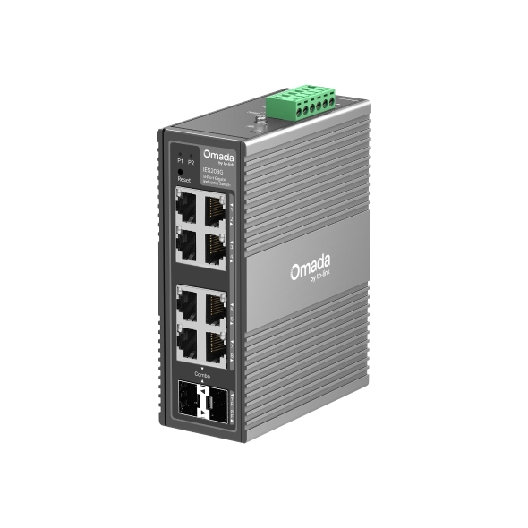 Omada 8-Port Gigabit Industrial Easy Managed Switch (IES208G)