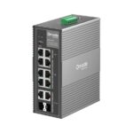 Omada 10-Port Gigabit Industrial Easy Managed Switch with 6-Port PoE+ and 2-Port PoE++ (IES210GPP)