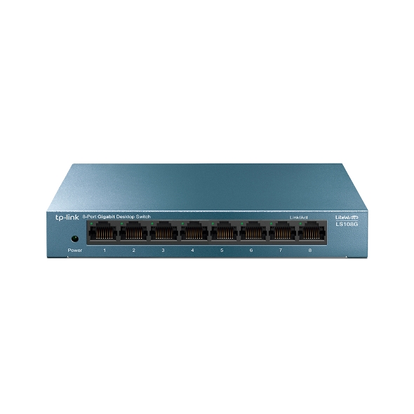 Omada 8-Port 10/100/1000Mbps Desktop Switch (LS108G)