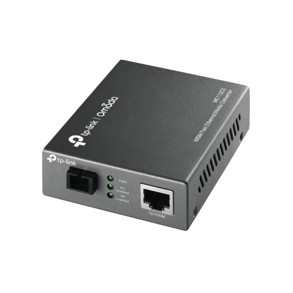 Omada 10/100Mbps WDM Media Converter (MC112CS)
