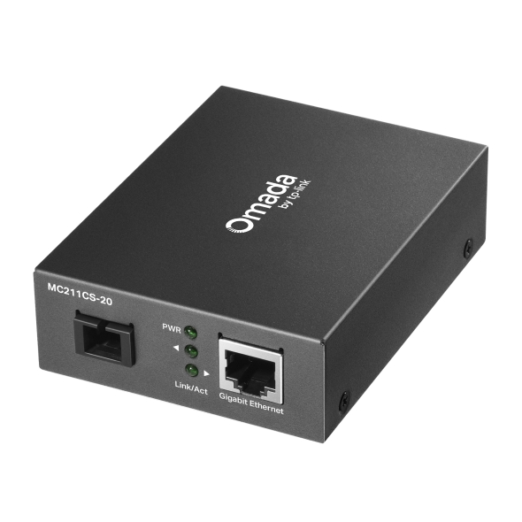 Omada Gigabit WDM Media Converter (MC211CS-20)