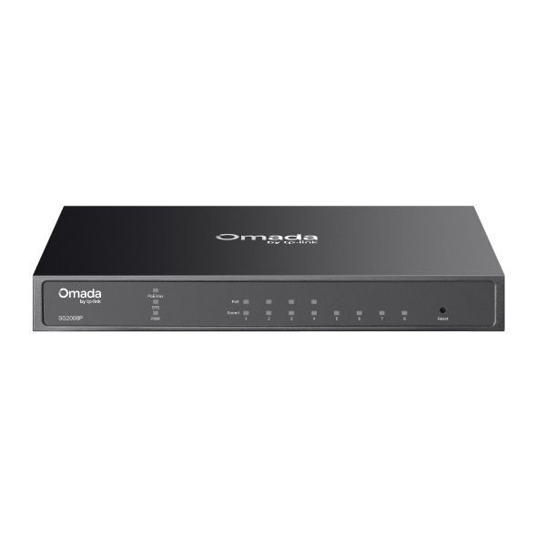 Omada Access 8-Port Gigabit Switch with 4-Port PoE+ (SG2008P)