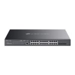 Omada 24-Port Gigabit and 4-Port 10GE SFP+ L2+ Managed Switch with 24-Port PoE+ (SG3428XMP)