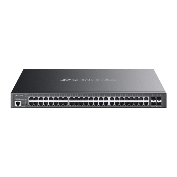 Omada 48-Port Gigabit and 4-Port 10GE SFP+ L2+ Managed Switch with 40-Port PoE+ & 8-Port PoE++ (SG3452XMPP)