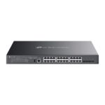 Omada 24-Port Gigabit Stackable Lite L3 Managed PoE++ Switch with 4× 10G Slots (SG5428XMPP)