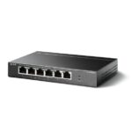 Omada 6-Port 10/100Mbps Desktop Switch with 4-Port PoE+ (TL-SF1006P)