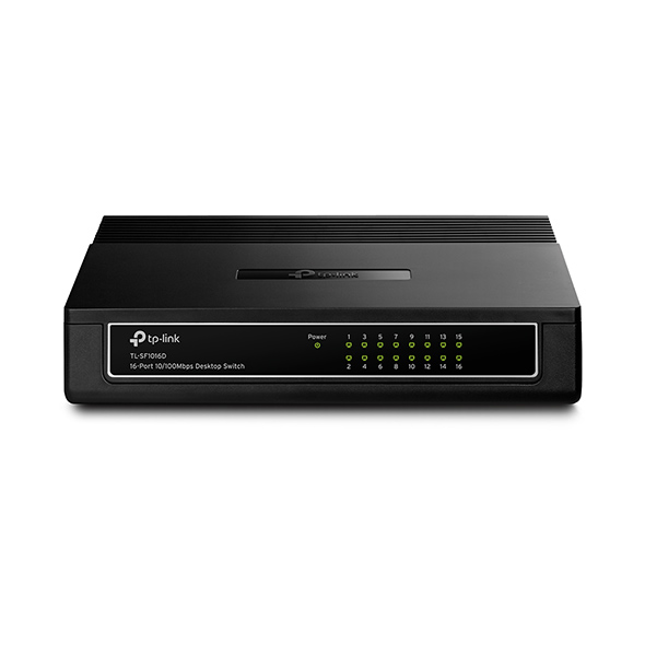 Omada 16-Port 10/100Mbps Desktop Switch (TL-SF1016D)