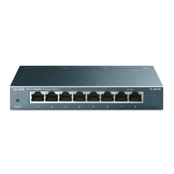 Omada 8-Port Gigabit Desktop Switch (TL-SG108)