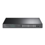 Omada 16-Port Gigabit Easy Smart PoE+ Switch with 2 SFP Slots (TL-SG1218MPE)