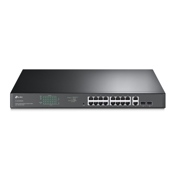 Omada 18-Port Gigabit Rackmount Switch with 16 PoE+ (TL-SG1218MP)