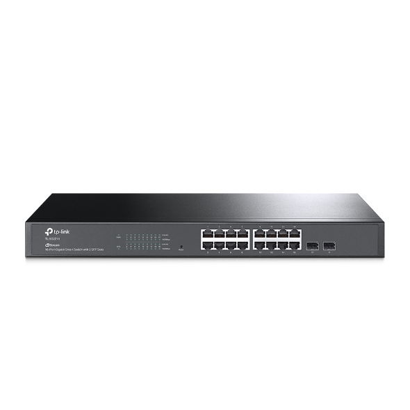 Omada JetStream 16-Port Gigabit Smart Switch with 2 SFP Slots (TL-SG2218)