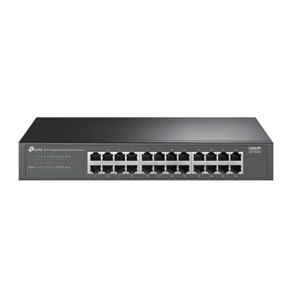 Omada 24-Port Gigabit Desktop/Rackmount Switch (LS1024G)